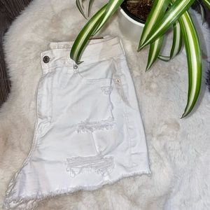 White Mom Short American Eagle